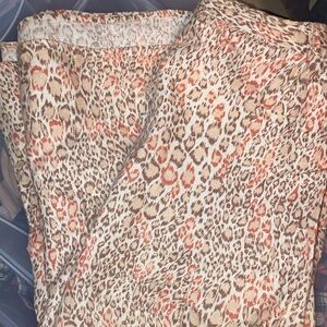 Jaclyn Smith Animal Print Skirt Size 3X Preowned)